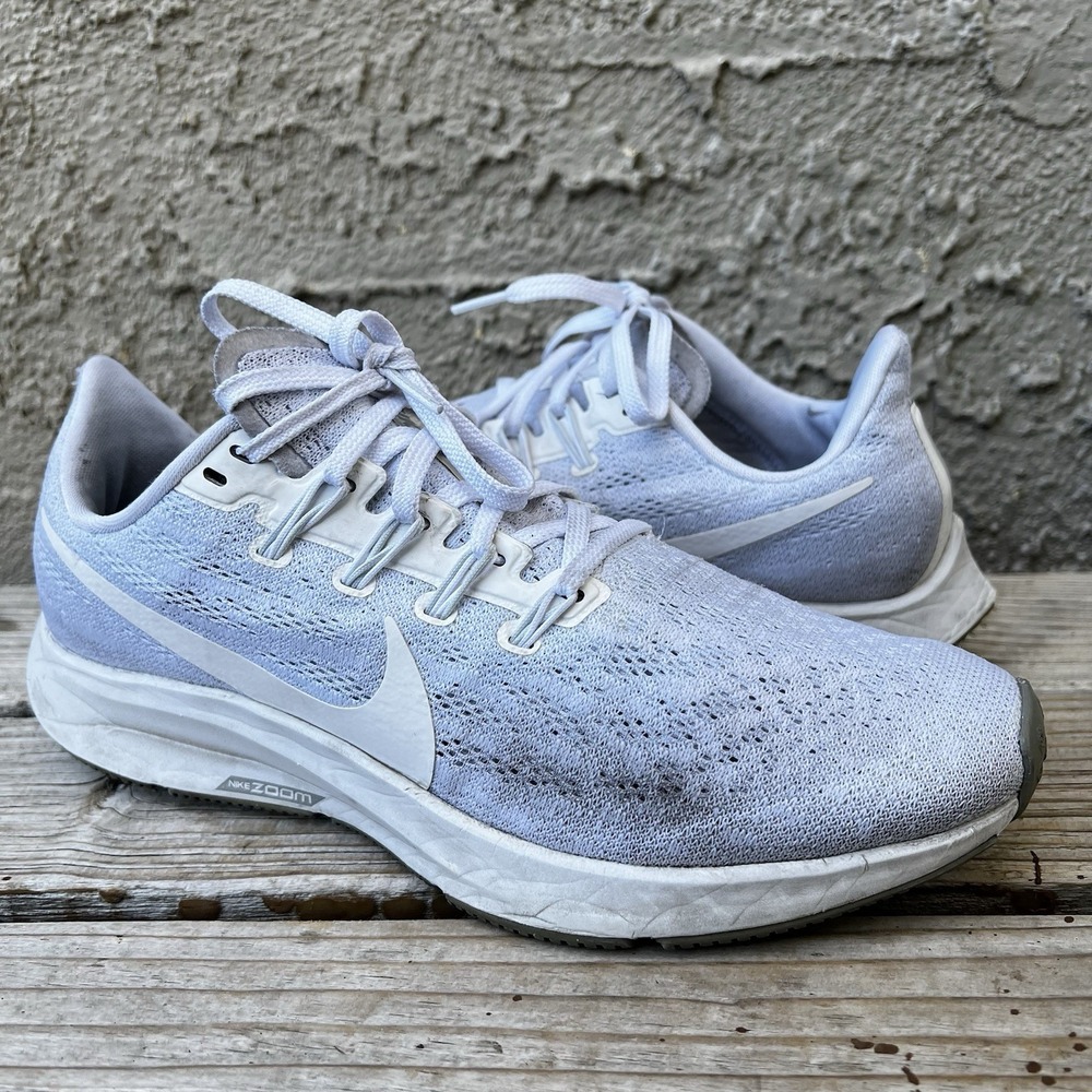 Nike Shoes Women Size 8.5 Air Zoom Pegasus 36 Low Sneakers White - Picture 2 of 10